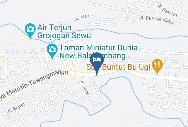 Karanganyar Regency - Hotel Muncul Sari Maps