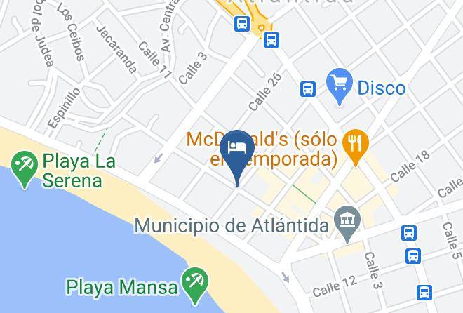 Atlantida - Hotel Munday Maps