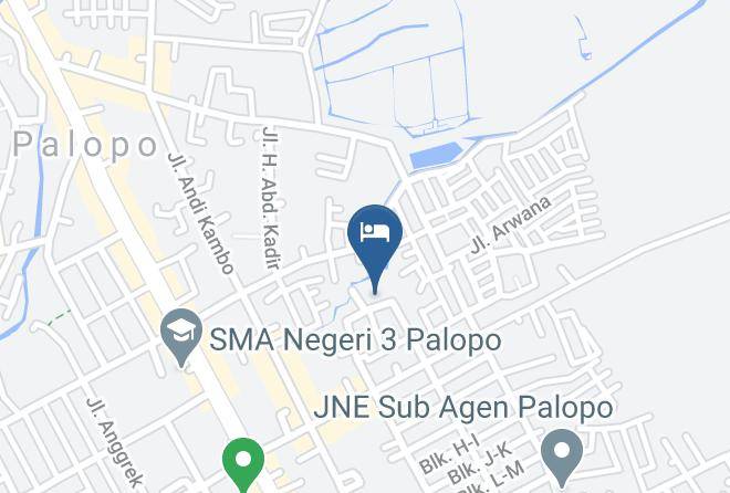 Kota Palopo - Hotel Mungkasa Palopo Maps