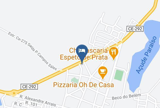 Araripe - Hotel Municipal De Araripe Maps