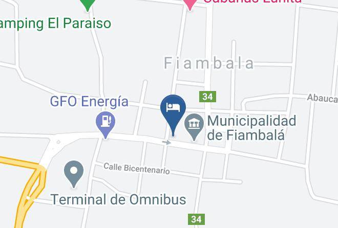 Tinogasta - Hotel Municipal Maps