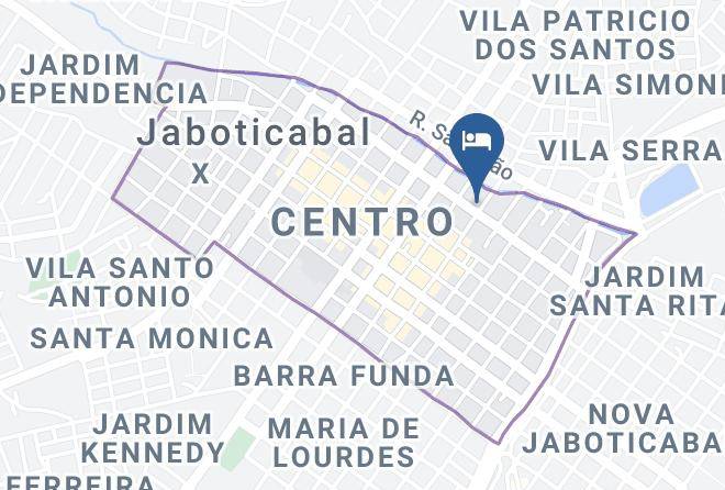 Jaboticabal - Hotel Municipal Maps