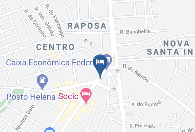 Santa Ines - Hotel Muniz Maps