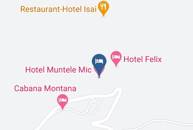 Turnu Ruieni - Hotel Muntele Mic Maps