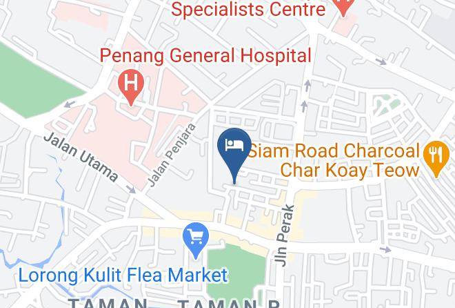 Georgetown - Hotel Murah Penang Maps
