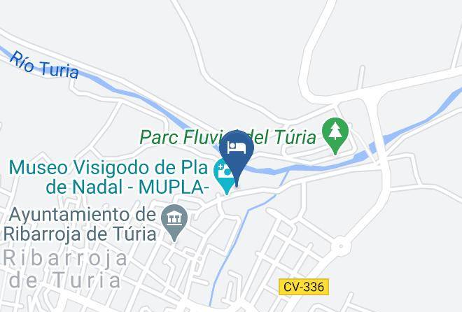 Valencia - Hotel Muralleta Maps
