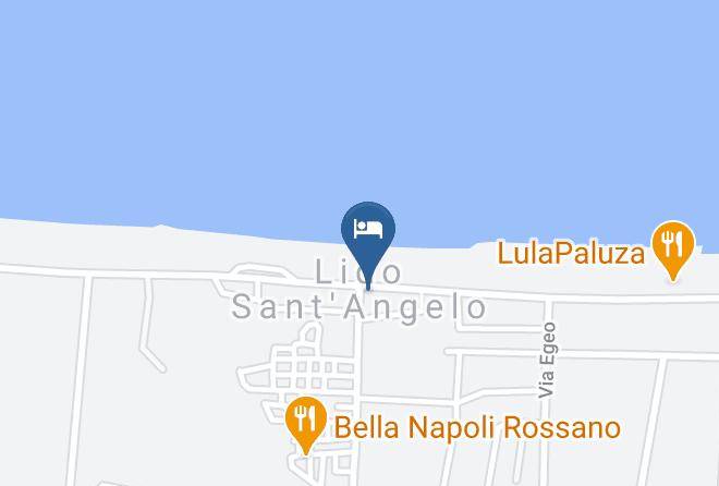 Cosenza - Hotel Murano Maps