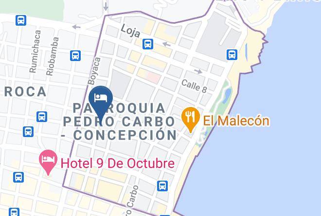 Guayaquil - Hotel Murcia Maps