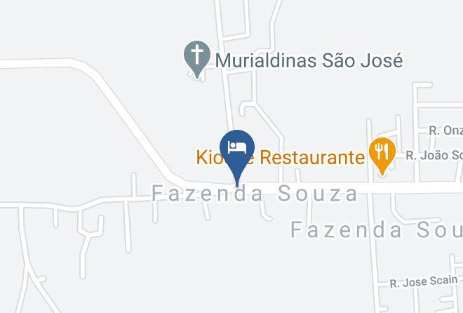 Caxias Do Sul - Hotel Murialdo Fazenda Souza Maps