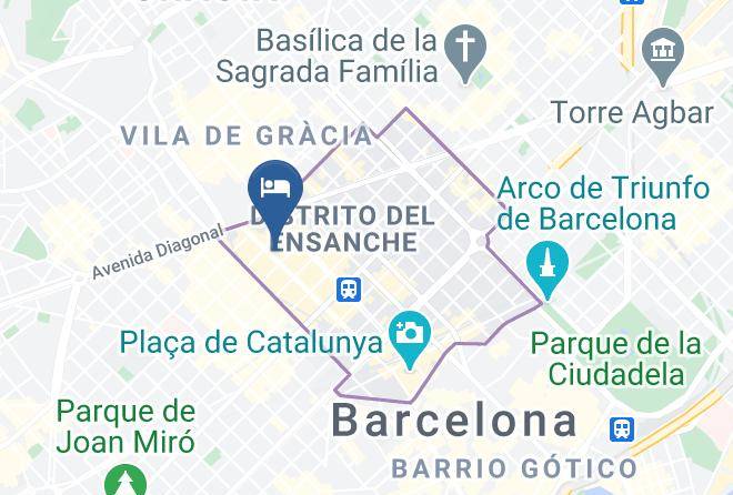 Hotel Murmuri Barcelona Map