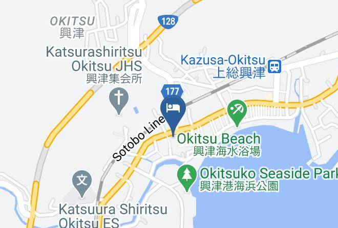 Katsuura City - Hotel Muroyama Maps