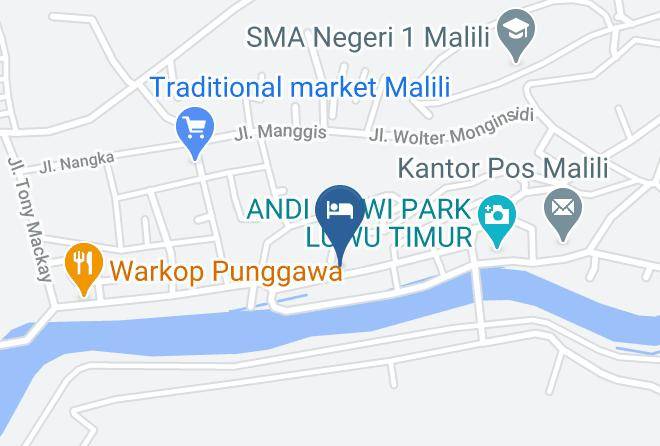 East Luwu Regency - Hotel Musafir Maps