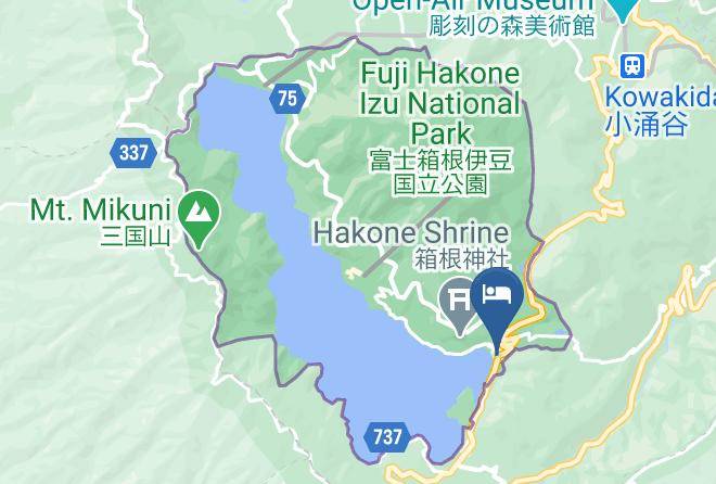 Hakone Townashigarashimo District - Hotel Musashiya Maps