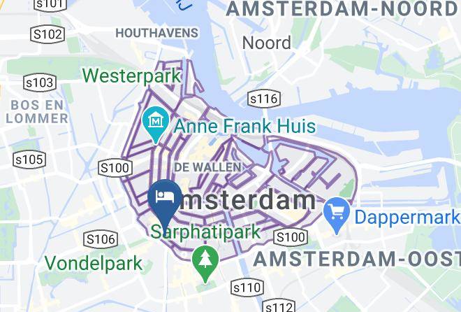 Amsterdam - Hotel Museum Lane Amsterdam City Centre Maps
