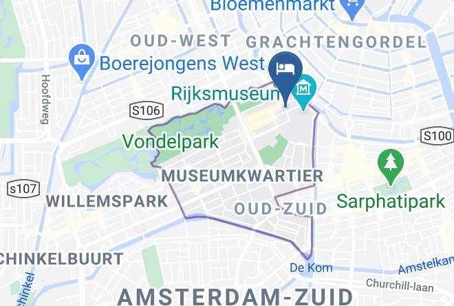 Amsterdam - Hotel Museumzicht Maps