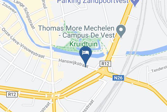 Antwerp - Muske Pitter Hotel Mechelen Maps