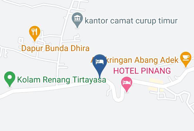 Rejang Lebong Regency - Hotel Musrel Alphard Curup Maps