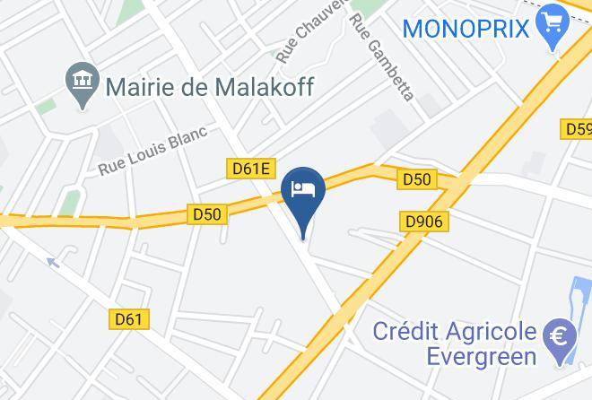 Hauts De Seine - Hotel Musset Maps