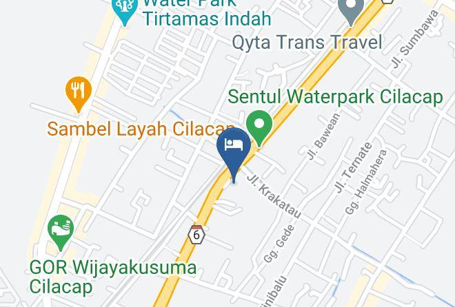 Cilacap Regency - Hotel Mutiara Cilacap Maps