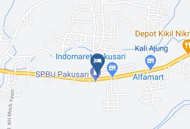 Jember Regency - Hotel Mutiara Garden Maps