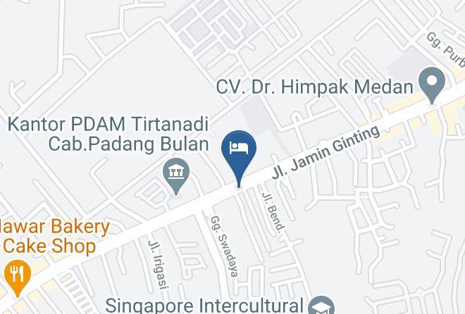 Kota Medan - Hotel Mutiara Hawaii Maps