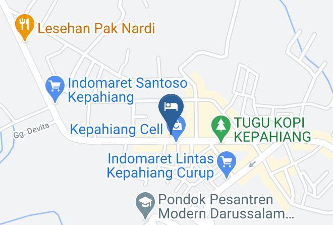 Rejang Lebong Regency - Hotel Mutiara Maps