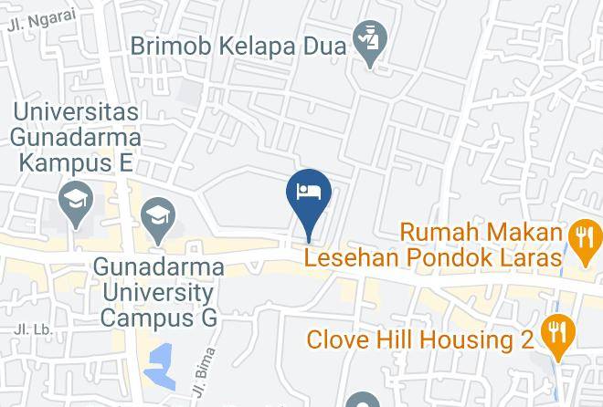 Hotel Mutiara Kelapa Dua Depok Map