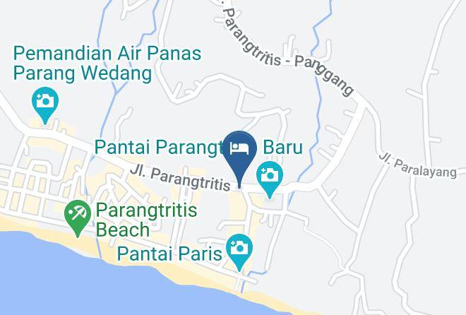 Bantul Regency - Hotel Mutiara Samodra Maps