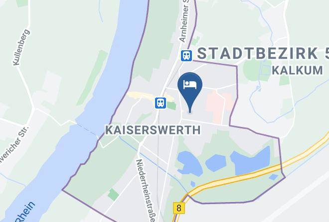 Hotel Mutterhaus Dusseldorf Map