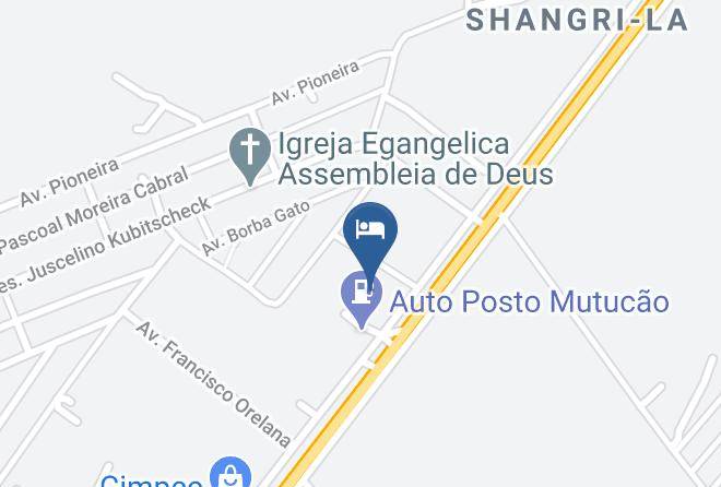 Gurupi - Hotel Mutucao Maps