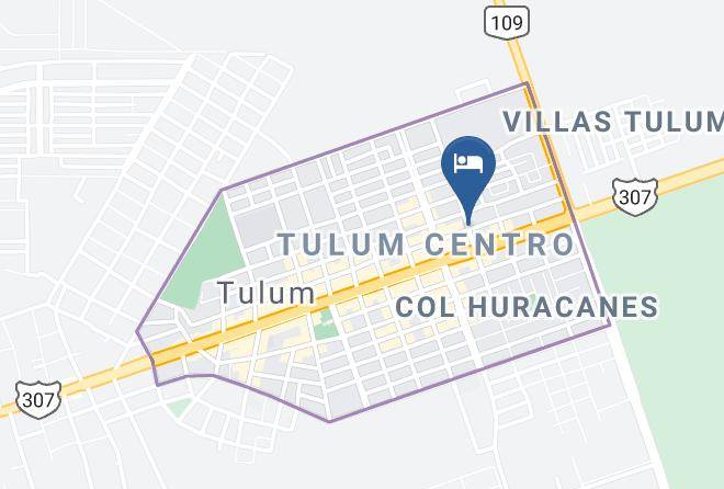 Tulum - Hotel Muyu Tulum Maps