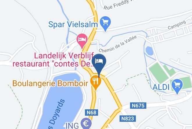 Hotel Myrtilles Vielsalm Ardenne Concept Sa Map