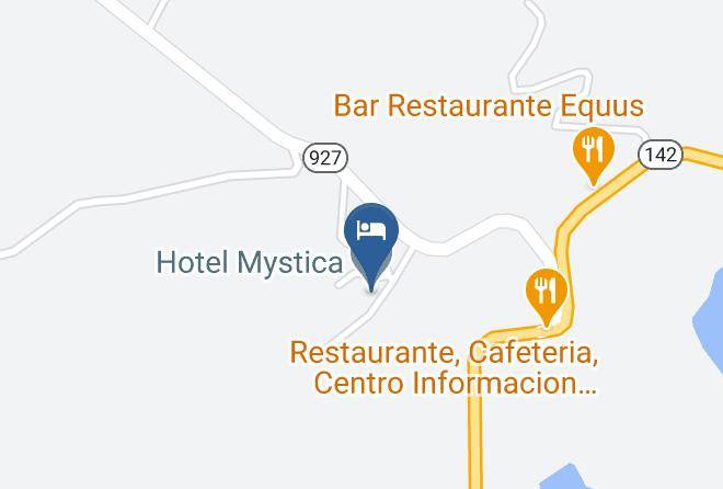 Tilaran - Hotel Mystica Maps