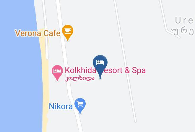 Georgia - Hotel Mziuri Maps