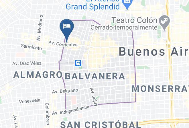 Balvanera - Hotel N' Ontue Maps