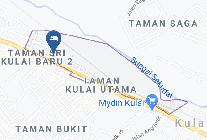 Kulai Jaya - Hotel N45 Maps