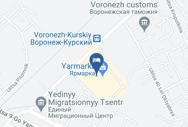Voronezh - Hotel Na Donbasskoy Maps