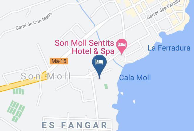 Hotel Na Forana Map