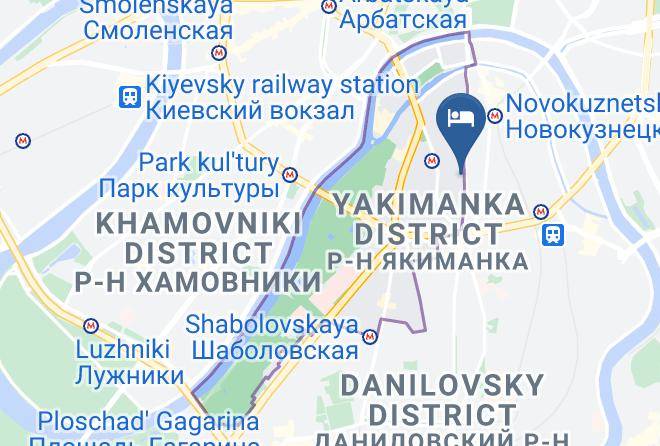 Moscow - Hotel Na Kazachyem Maps