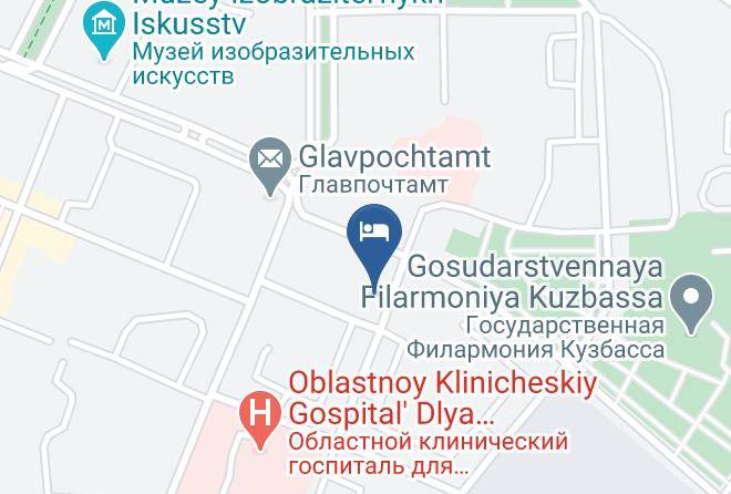 Kemerovo - Hotel Na Sovetskom Maps