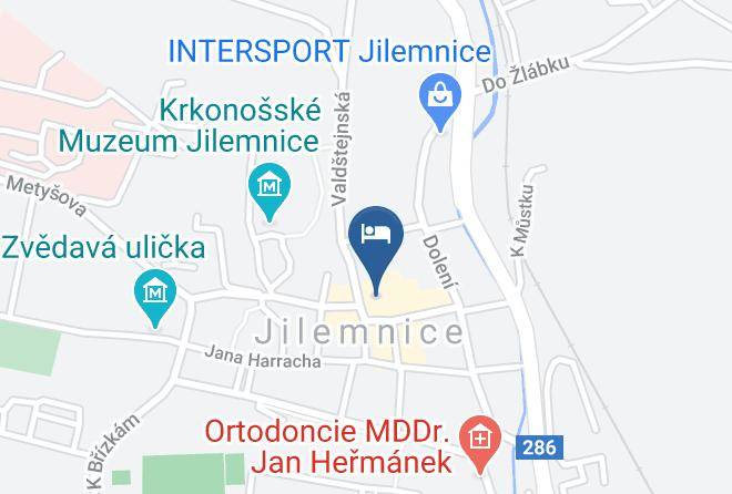 Hotel Na Stare Poste Map