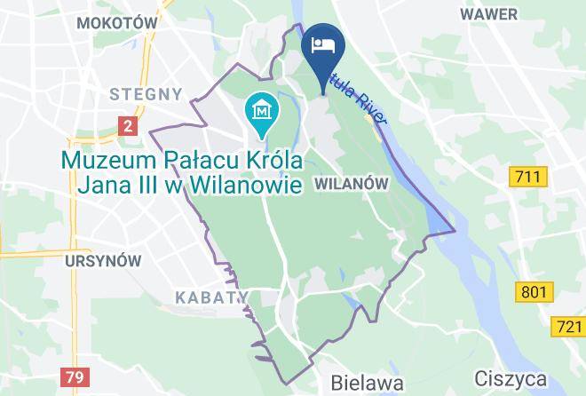 Warsaw - Hotel Na Uboczu Maps
