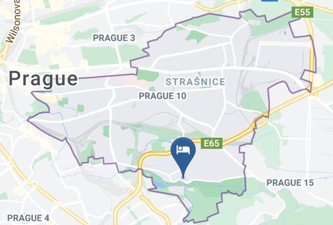 Prague - Na Zamecku Hotel Maps