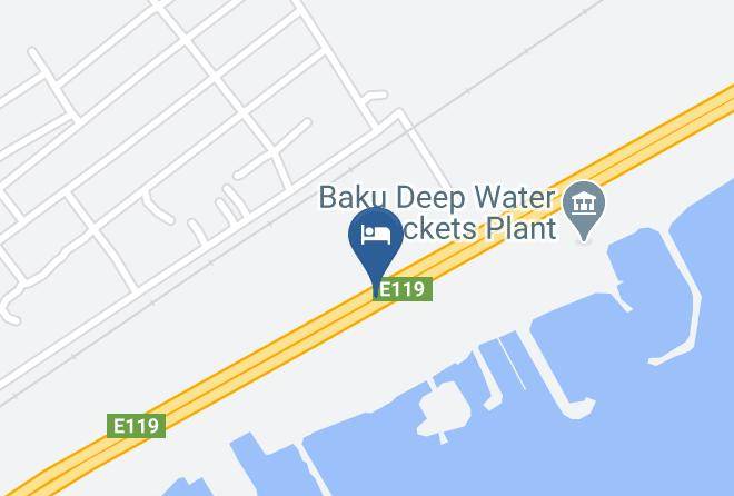 Baki - Hotel Naberezhnaya Maps
