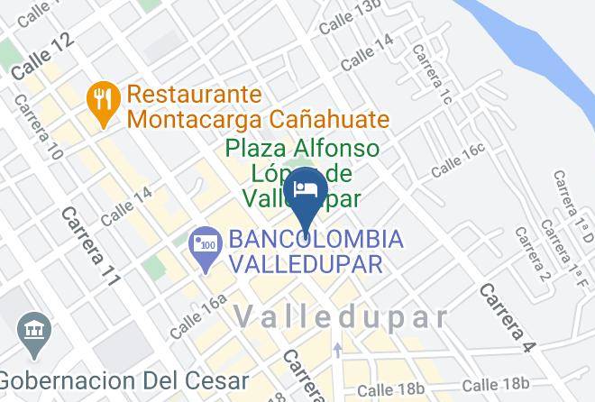 Valledupar - Hotel Nabu Valledupar Maps