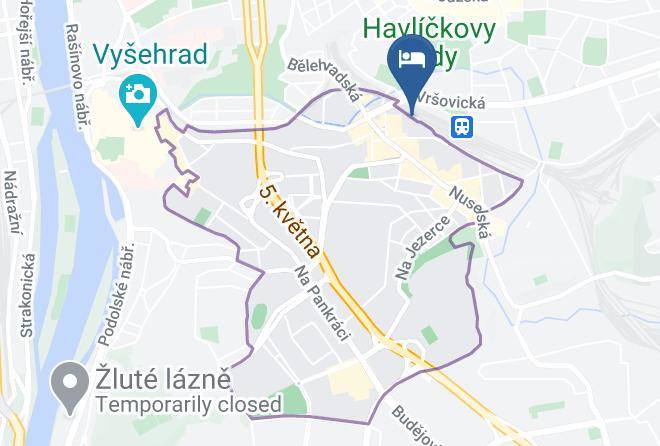 Prague - Hotel Nabucco Maps