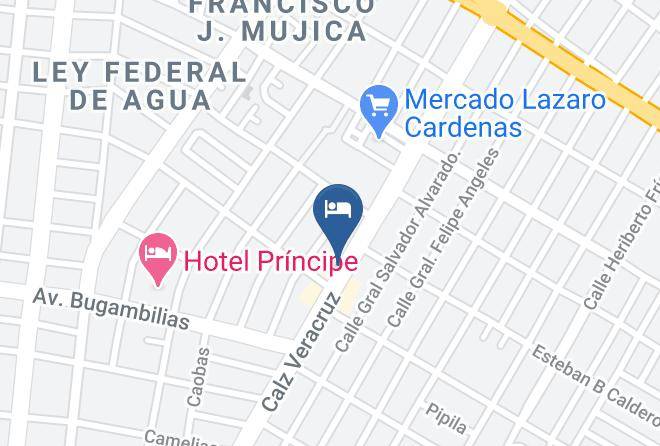 Othon P Blanco - Hotel Nachankan Maps