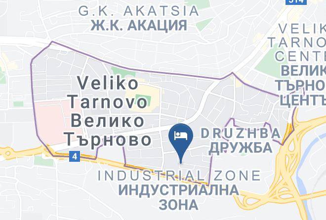 Veliko Tarnovo - Hotel Nachevata Kashta Veliko Tarnovo Maps