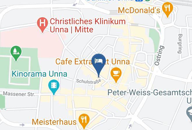 Unna - Hotel Nachtwachter Maps