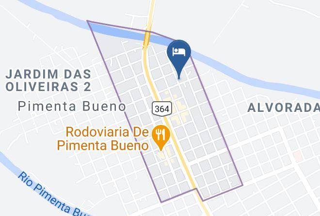 Pimenta Bueno - Hotel Nacional Maps
